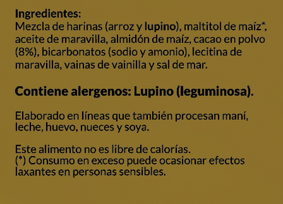 Galleta de cacao (150 g)