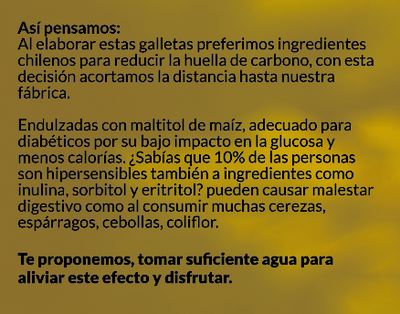 Galleta de cacao (150 g)