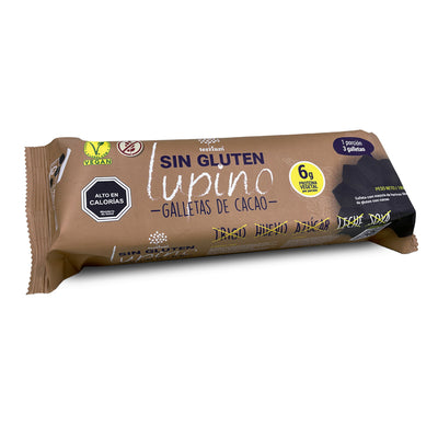 Galletas de Cacao sin gluten y veganas, con Lupino 180g (Junaeb)