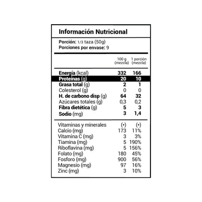 Mezcla de Harinas Salado con Lupino Sin Gluten 450g (Junaeb)