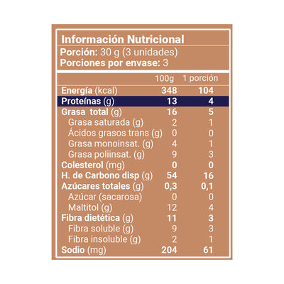 Galletas de Cacao sin gluten y veganas, con Lupino 90g