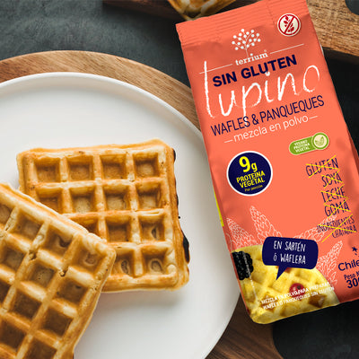 Premezcla para Waffle y Pancake con Lupino 300 g (Junaeb)