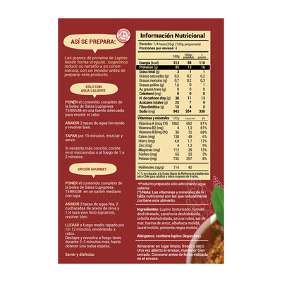 Salsa Lupignesa vegana en polvo 140g (Junaeb)