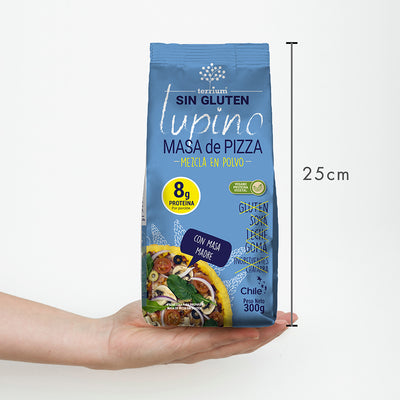 Premezcla para Pizza con masa madre y Lupino (300g)
