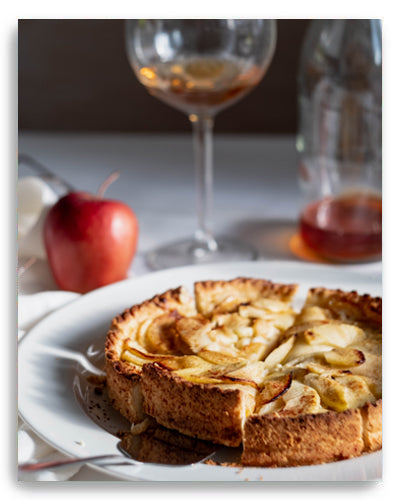 Tarta de manzana sin gluten