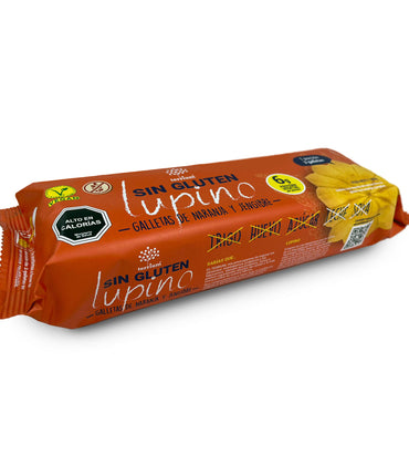 Galletas de Naranja-Jengibre sin gluten y veganas, con Lupino 180g