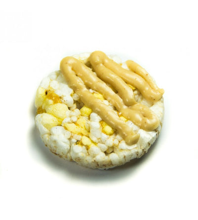 Galletas sin gluten tipo Arroz con Crema de Yogurt Manzana y Canela 3 Pockets (Junaeb)