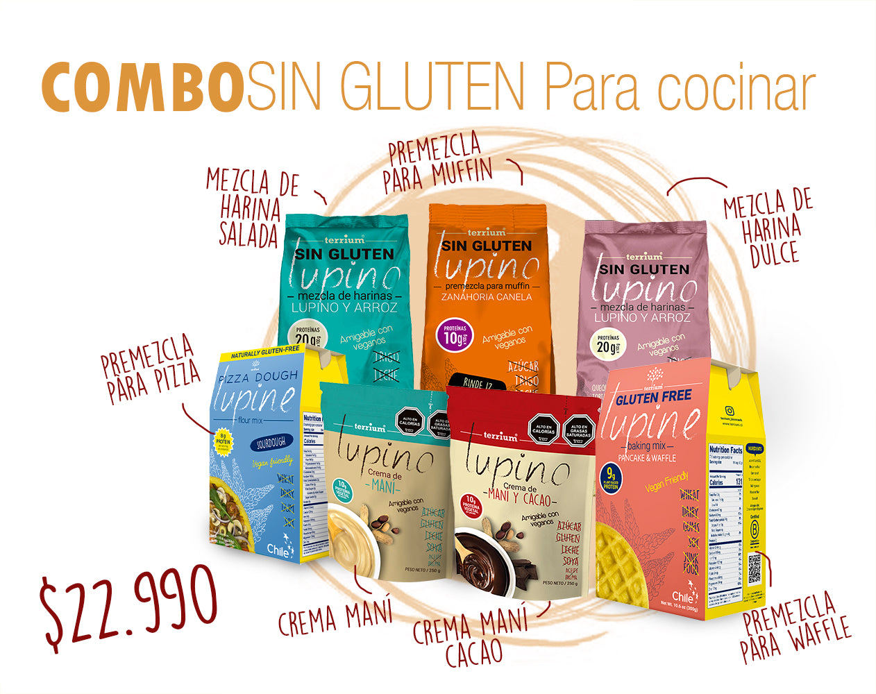 COMBO Sin Gluten para cocinar