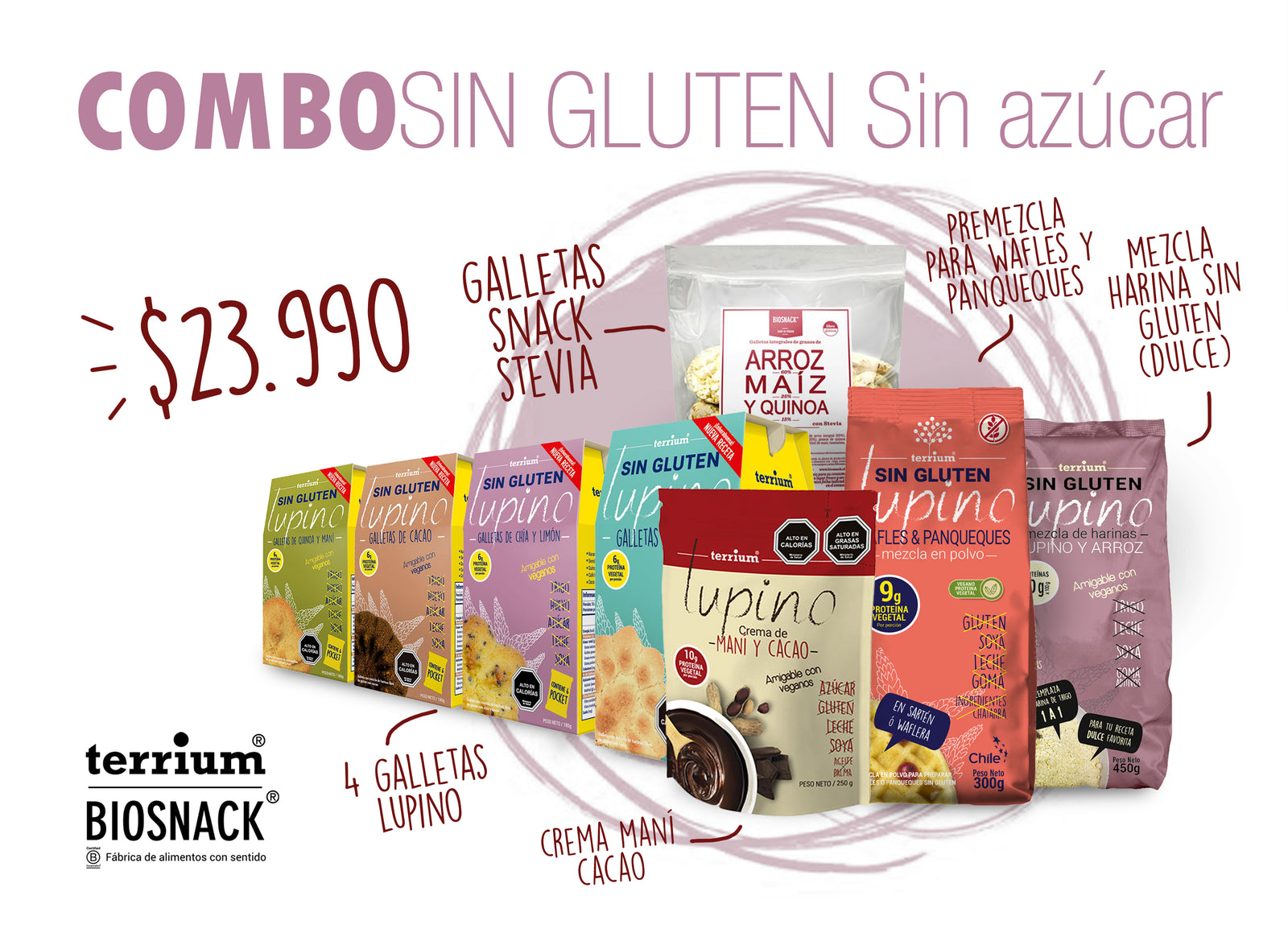COMBO Sin Gluten Sin Azúcar (Junaeb)